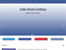 Tablet Screenshot of julieannelindsey.com
